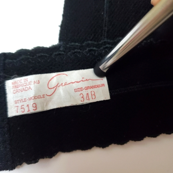 Bustier / Low-back Bra with light boning - Size 34B - Picture 5 of 6